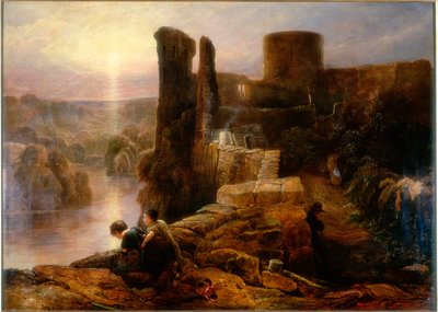 Barnard Castle, County Durham, c.1826 by Thomas Miles Richardson